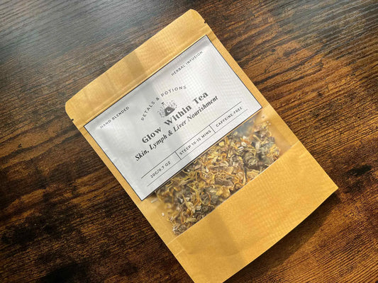 Glow Within Tea- Skin, Lymph & Liver Herbal Blend