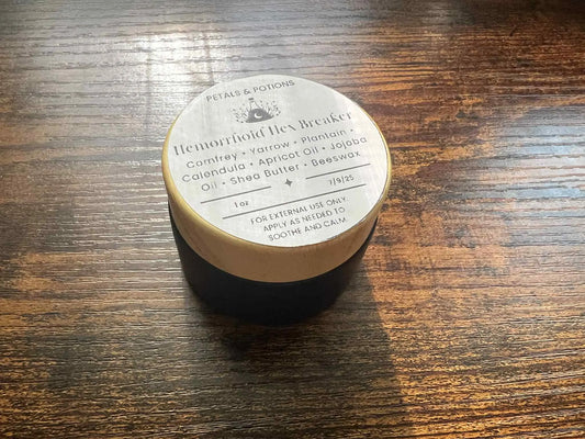 Hemorrhoid Hex Breaker- Herbal Butt Balm